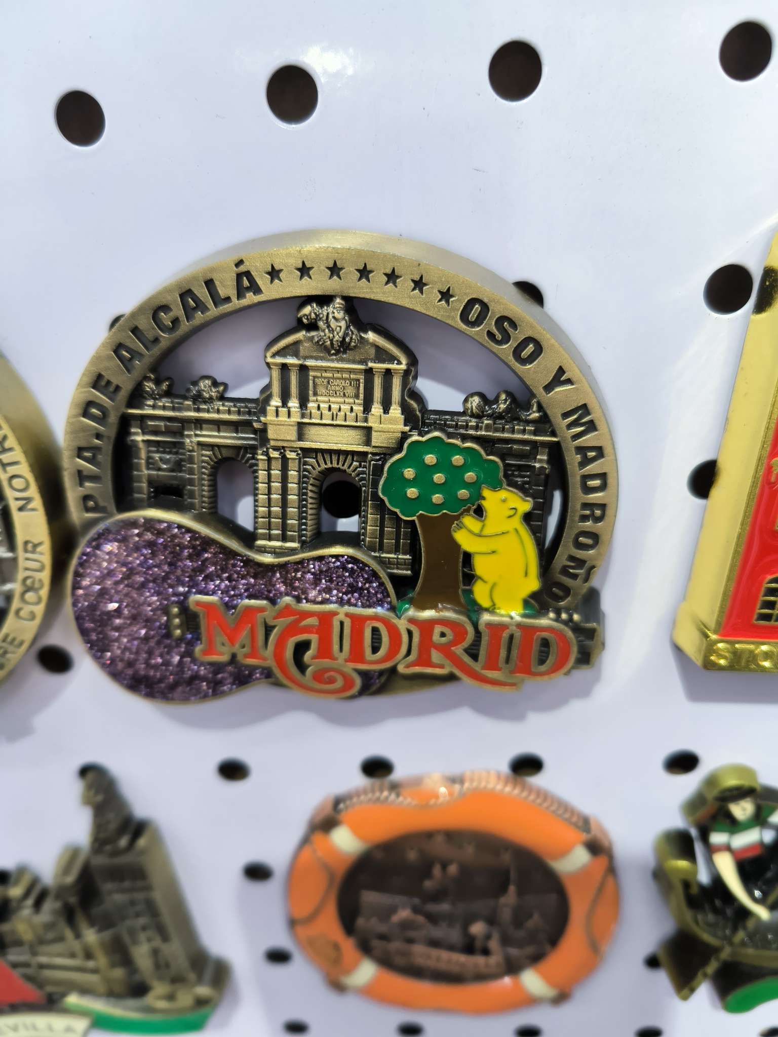 定制金属冰箱贴 西班牙马德里产品图