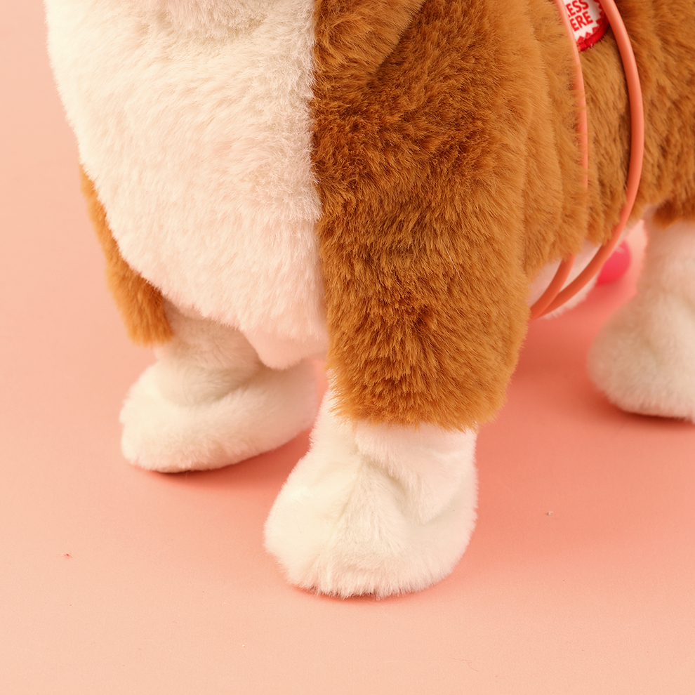 Children's electric puppy toys that can talk and bark, simulated puppy electronic pet plush toys, direct sales from the manufacturer for children's boys Item Picture