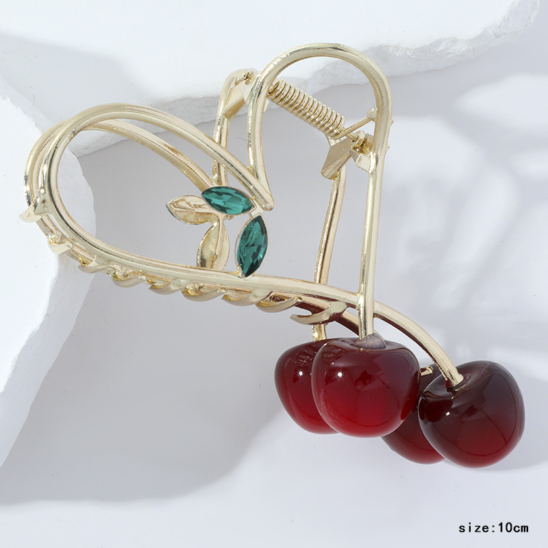 天意饰品精美发饰 头饰发梳头饰 高档头绳 地摊热销抓夹 头饰新款女式鲨鱼夹产品图