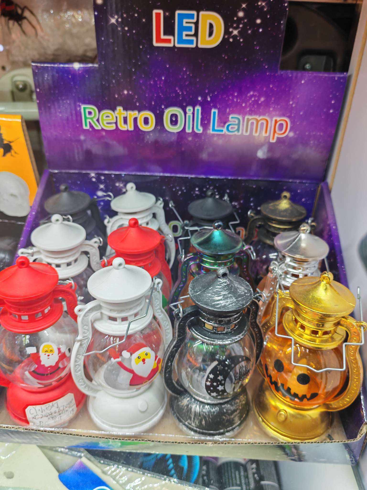 万圣节发光蜡烛LED闪光灯 派对装饰鼻子幽灵小夜灯闪光高脚杯节日装饰鼻子蜡烛幽灵南瓜蜡烛恐怖可爱派对节日氛围儿童玩具详情图15