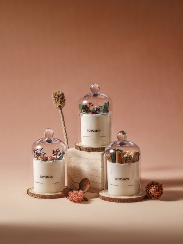 CITTA西苔香薰蜡烛摆件礼品礼物配手提袋白底实物图