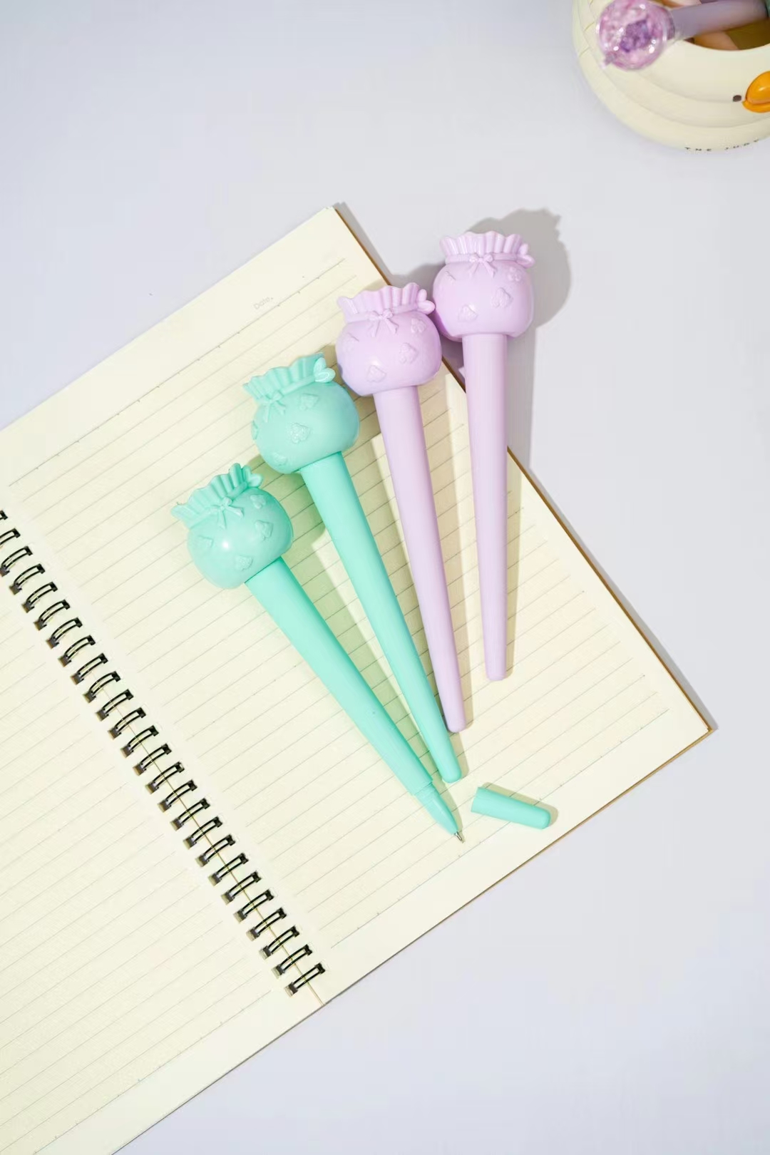 Fandouka Stationery Creative 3902 Cute Lucky Bag Stress-Relieving Gel Pen Smooth and Easy to Write, Factory wholesale creative stationery gel pen stationery Application Scenario