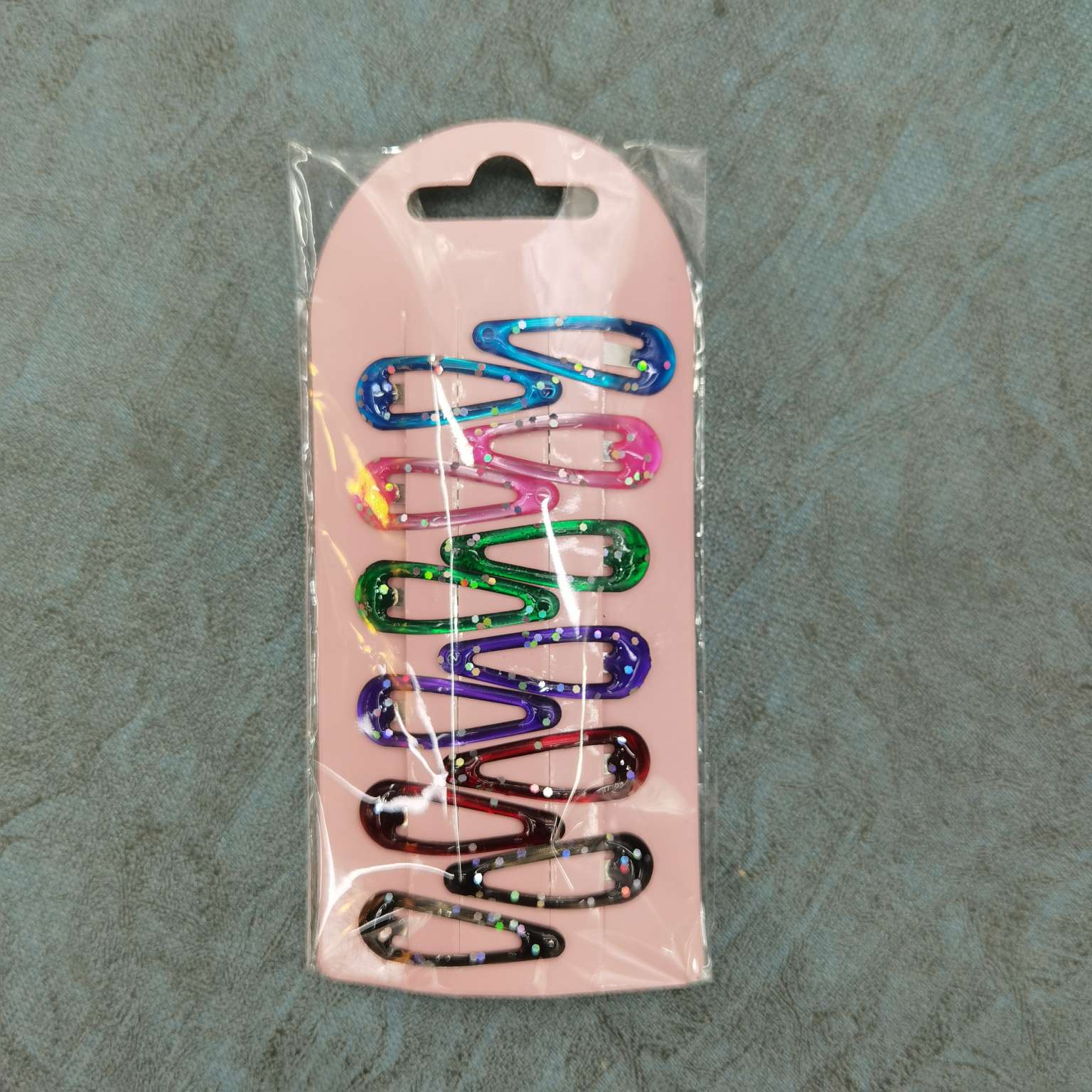 3公分滴油撒粗葱，儿童夏季精致可爱饰品发夹，边夹