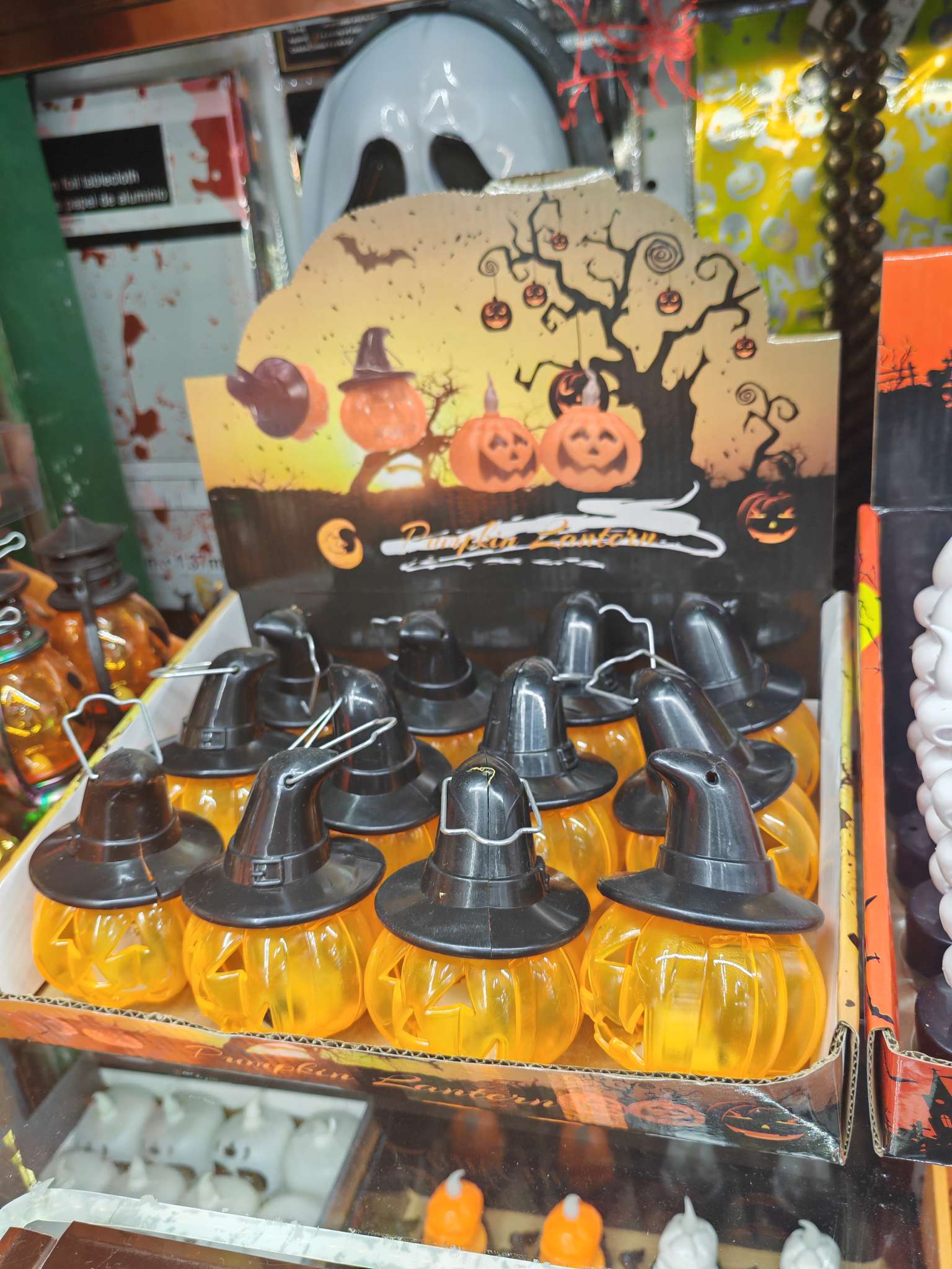 万圣节发光蜡烛LED闪光灯 派对装饰鼻子幽灵小夜灯闪光高脚杯节日装饰鼻子蜡烛幽灵南瓜蜡烛恐怖可爱派对节日氛围儿童玩具详情图11