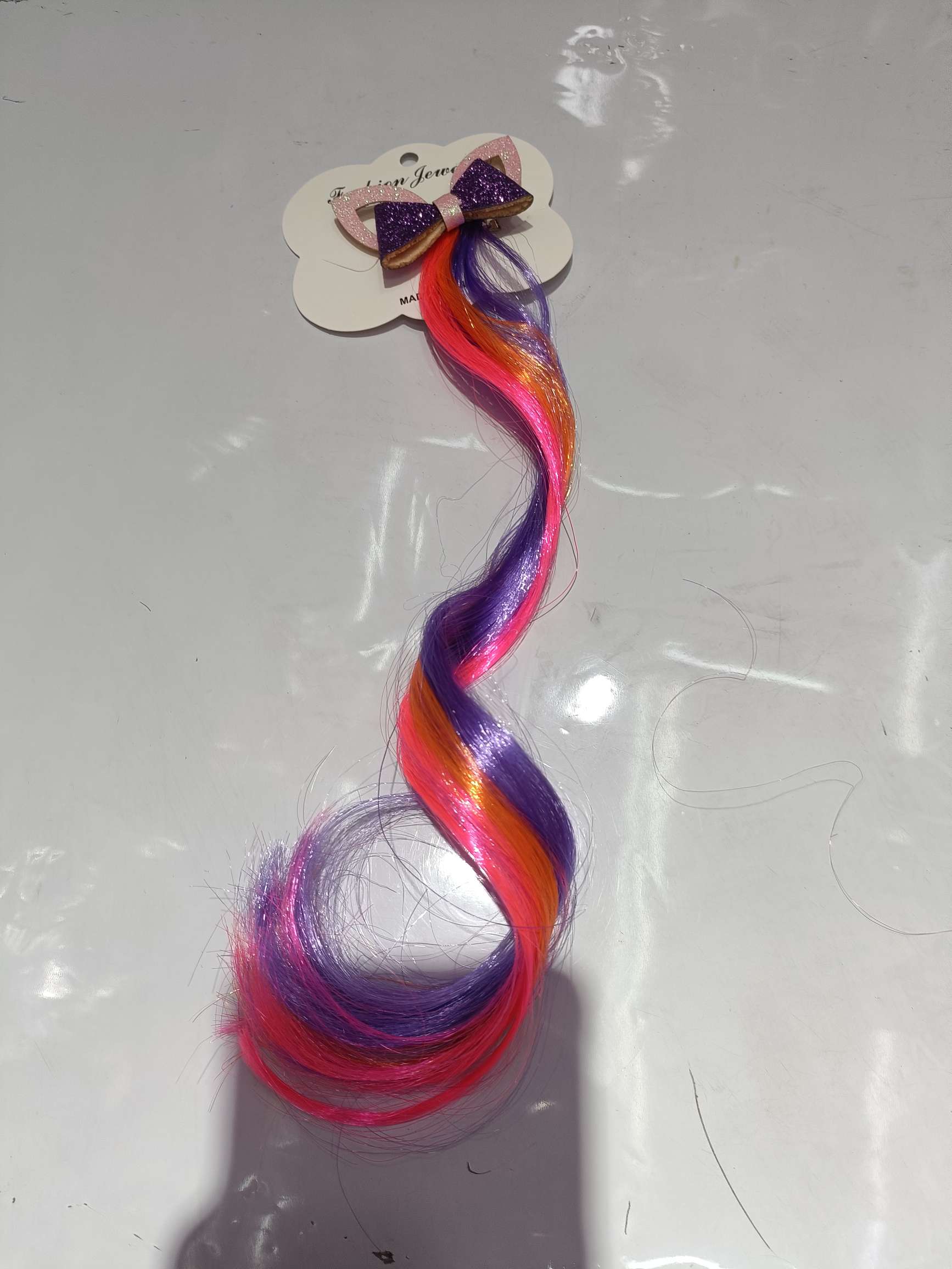 个护家清假发系列 麻花辫棉花娃娃马尾辫模特头罗马卷 假发马尾 时尚发型轻松打造细节图