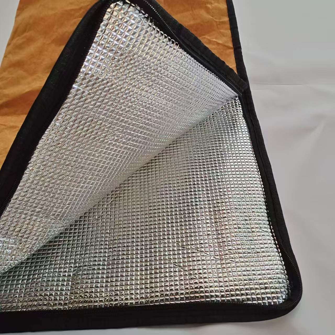 跨境专供隔热野餐保温包外卖配送打包袋烧烤保温袋冷链铝膜恒温袋详情5