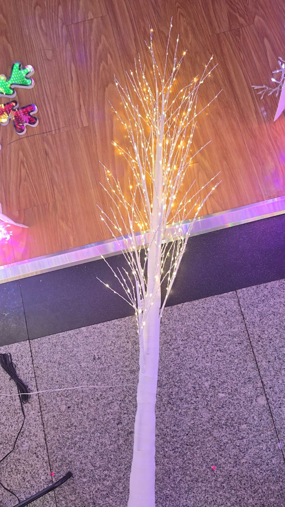 铜线灯，圣诞🎄圣诞树