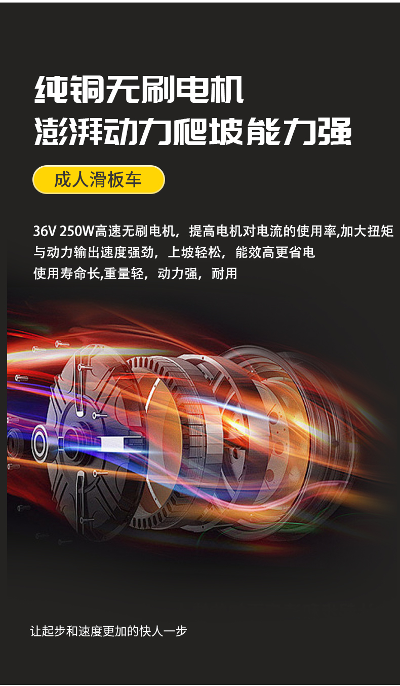 IKING FX-2代电动智能旅行箱可骑行成人用拉杆箱可坐代步20寸可上飞机高铁行李密码箱超静音炫酷前后大灯高续航行李箱详情4