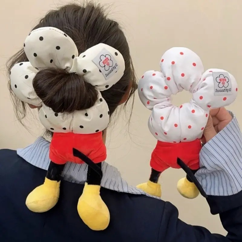 饰品/发圈/头绳/网纱大肠发圈/发饰产品图