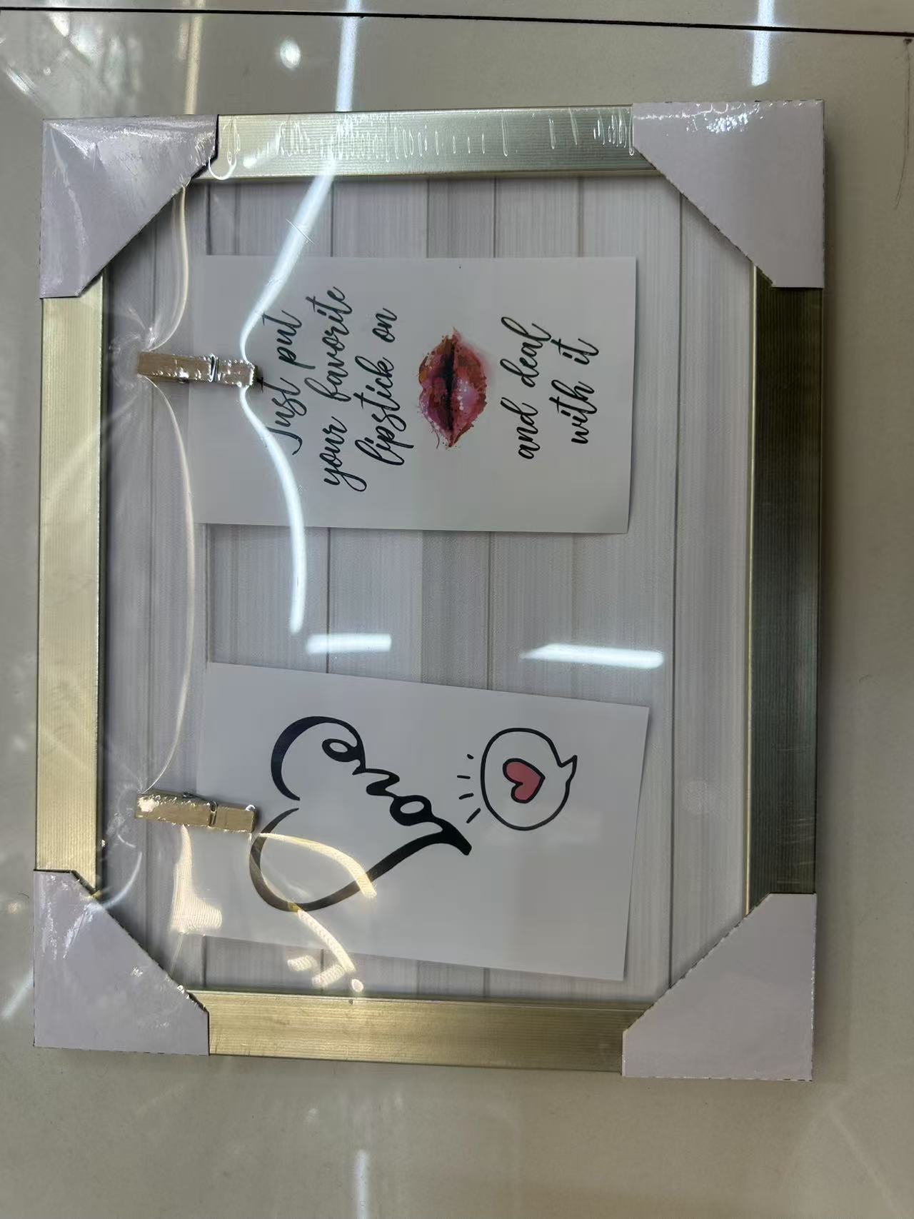 代简约清新相框摆台挂墙照片画框相框架批发23*28cm