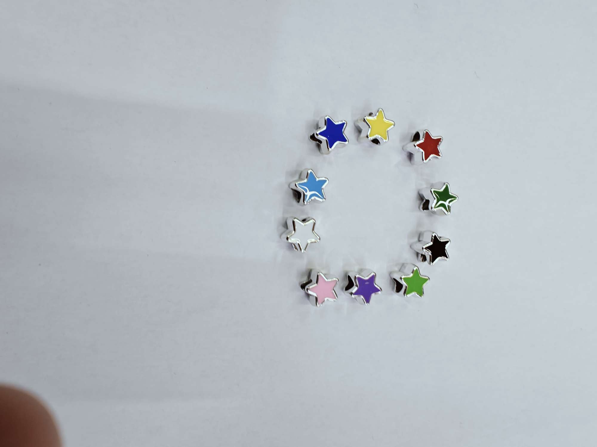 Five-pointed star oil drip model detail image 2