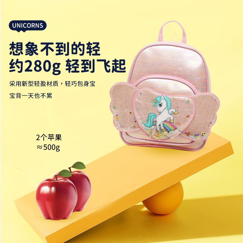 Big-tailed cat cartoon, fashionable, cute and fun, convenient backpack for girls to go out, children's bag, fashionable mini backpack for girls Item Picture