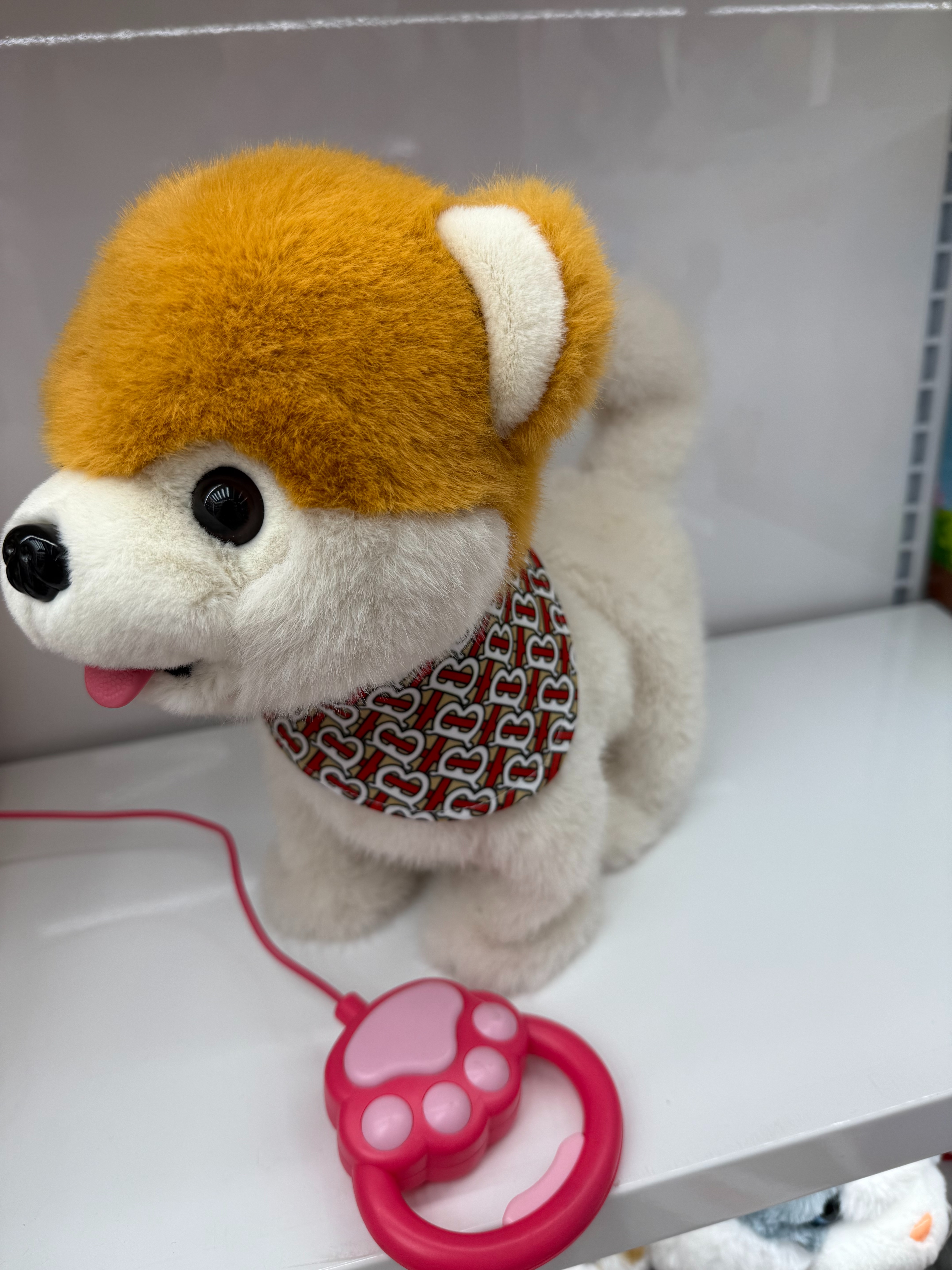 Juguetes de cuerdas juguetes de simulación de cachorros cantando caminando grabación aprende a hablar Specification image