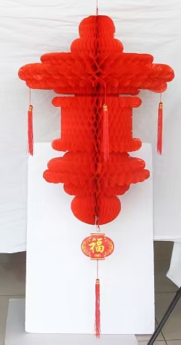 灯笼/镭射灯笼/新年灯笼/大红灯笼吊灯/大红灯笼产品图
