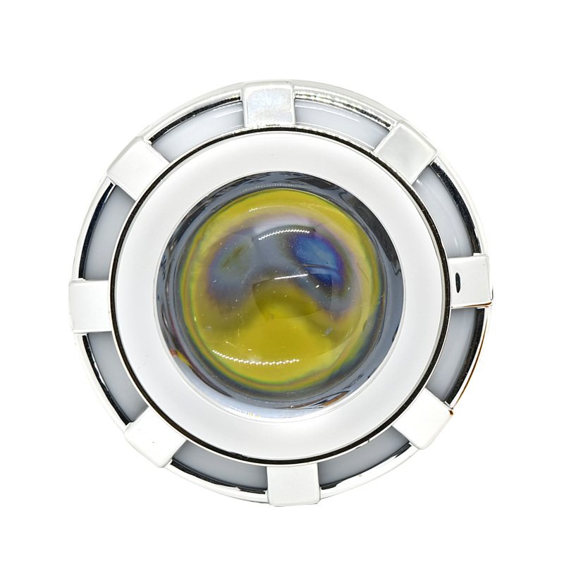 General motorcycle electric tricycle led headlights angel eyes demon eyes super bright spotlights ghost lights Item Picture