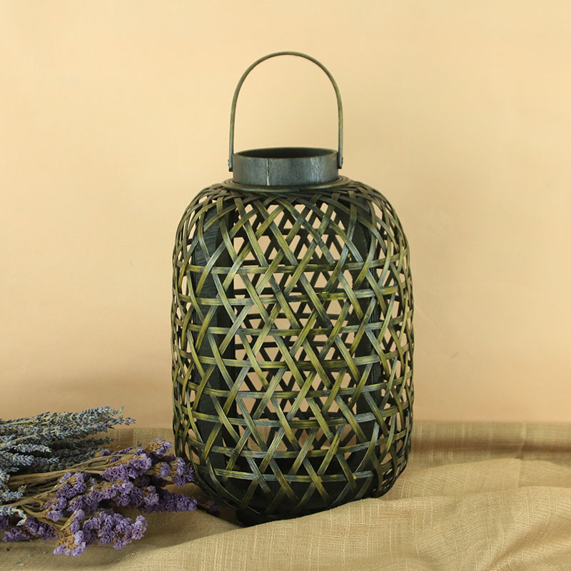 哪吒/漆扇/扇子女式夏季中国风/团扇/竹编工艺品产品图