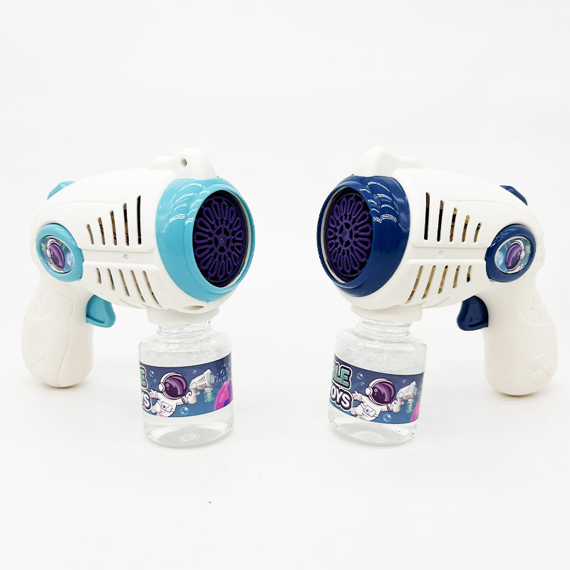 新款现货太空公主泡泡枪全自动电池户外气氛网红直播玩具礼品