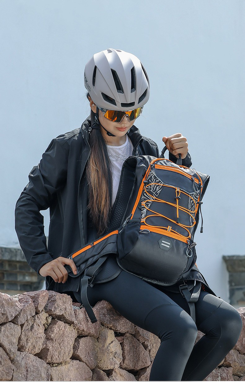 B-006自行车背包骑行水袋背包户外运动背包单车背包休闲登山双肩包背包(无水袋）详情4