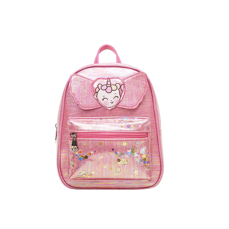 Big-tailed cat cartoon, fashionable, casual, cute and adorable, kindergarten princess, girls' backpack, trendy children's bag, girls' backpack, mini bag, girls' backpack Application Scenario