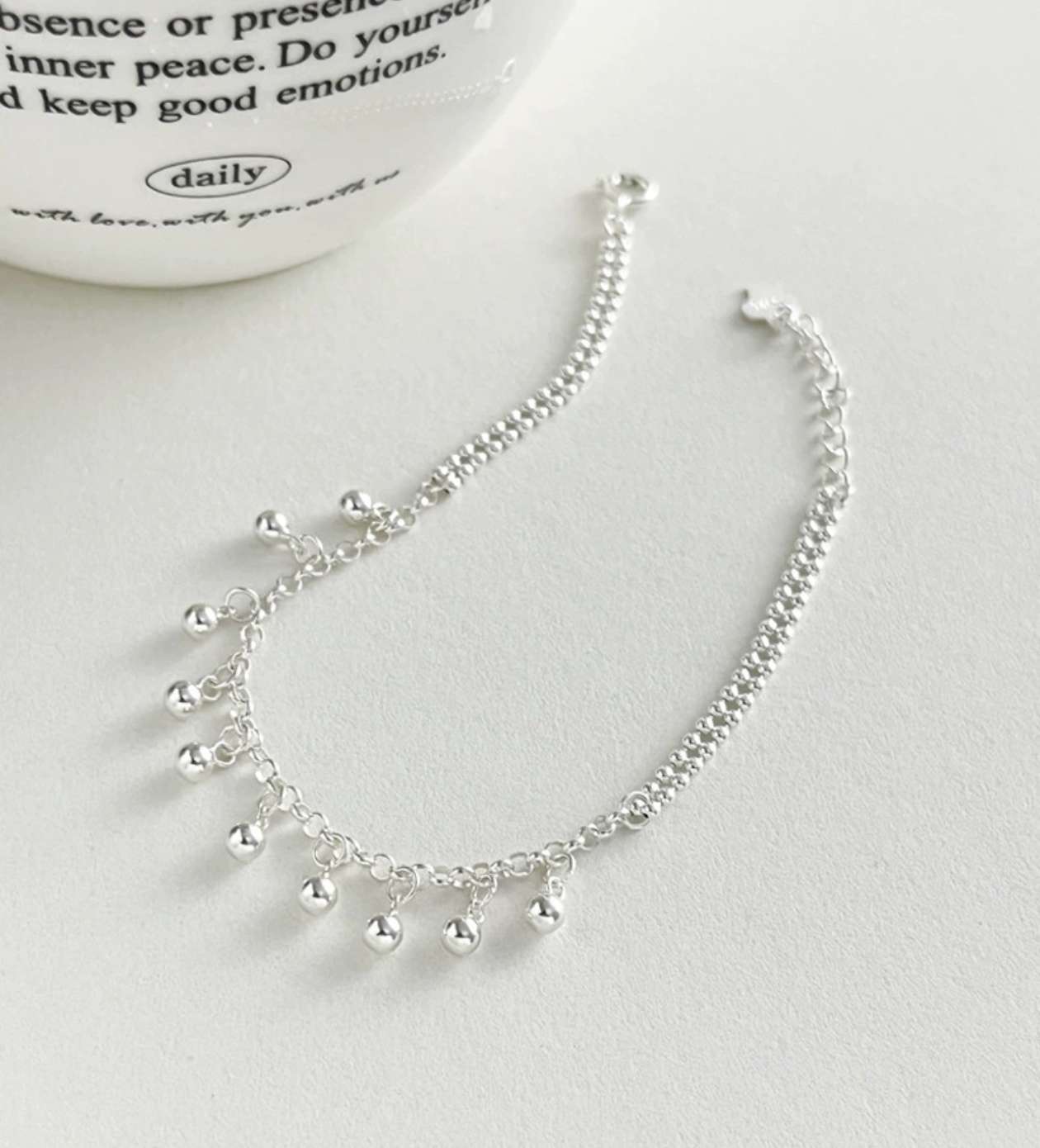 Korean-style multi-tassel bracelet Specification image