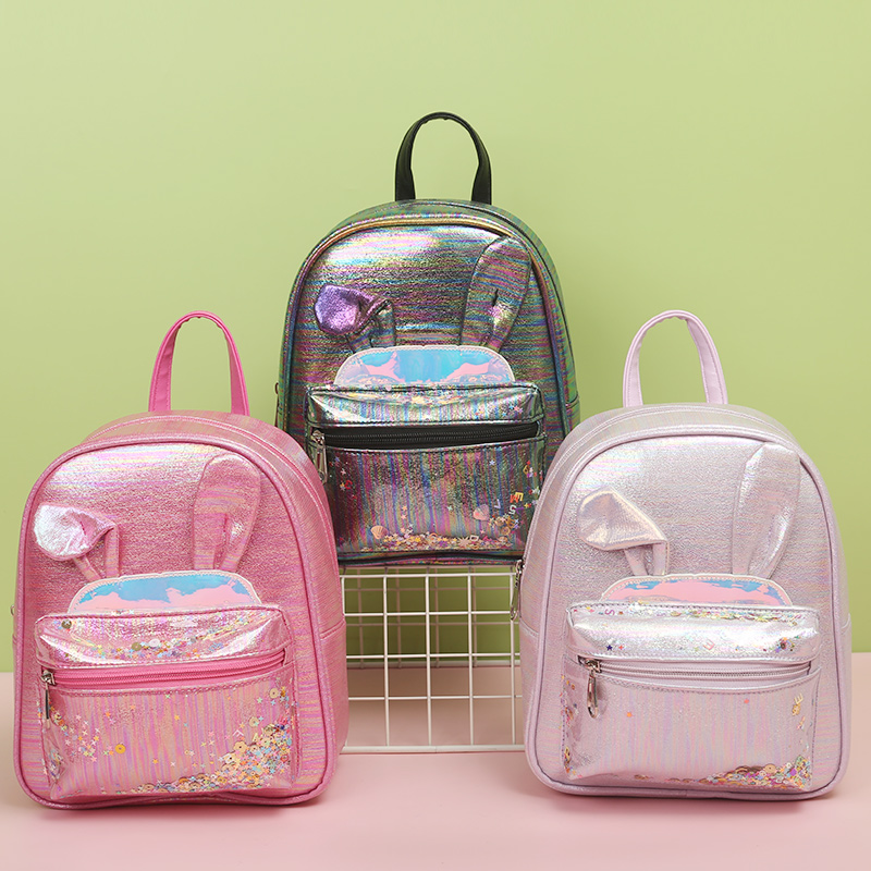 包包/兒童包包/兒童包女童雙肩背包/手提袋/布娃娃白底實物圖