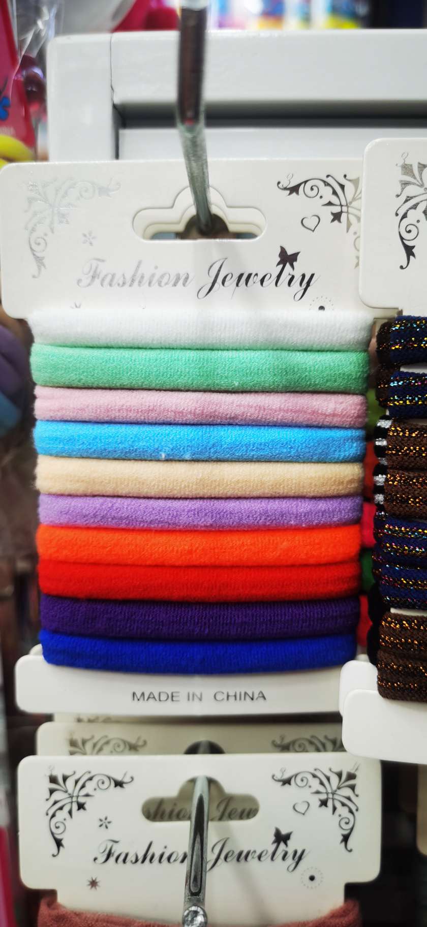 韩版女士拼接头饰 发饰发圈发绳一体 高级感头绳发饰 简约时尚发饰品 轻奢日常发饰发圈发绳产品图