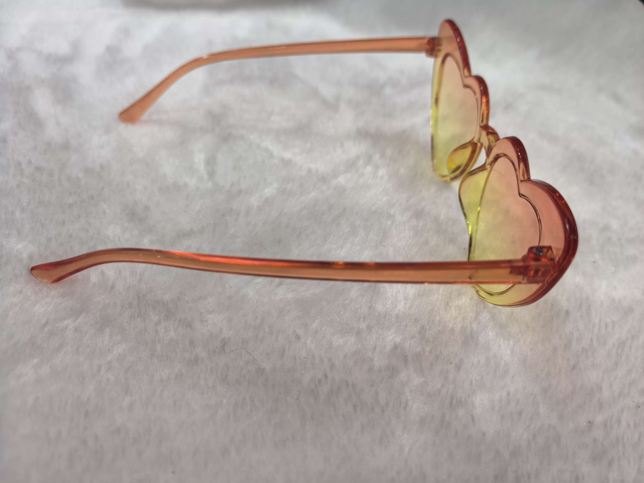 爱心眼镜时尚潮流儿童玩具渐变风炫酷少女详情图2