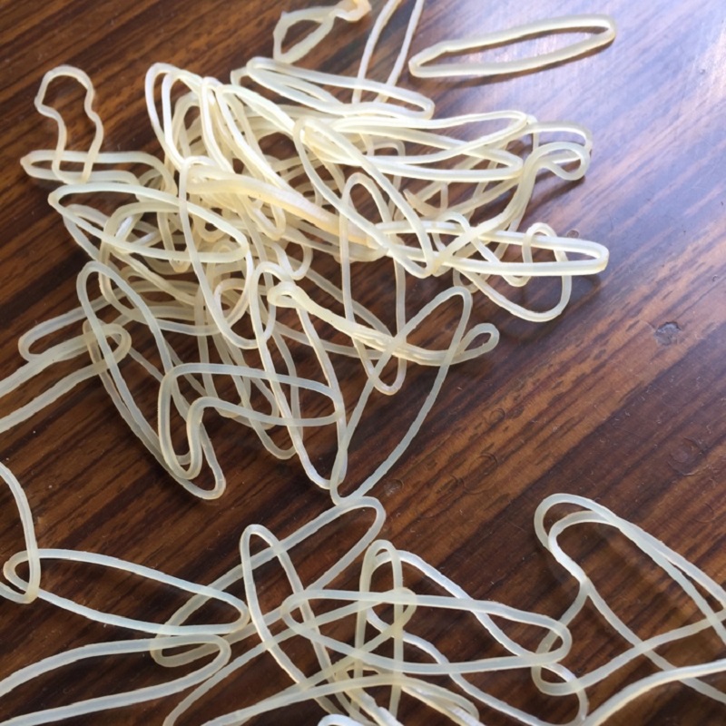 橡皮筋/皮筋/黄色皮筋/一次性皮筋/TPU皮筋细节图