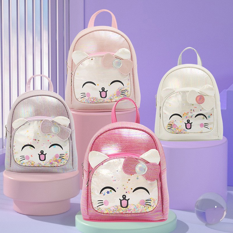 包包/兒童包包/兒童包女童雙肩背包/手提袋/布娃娃白底實物圖