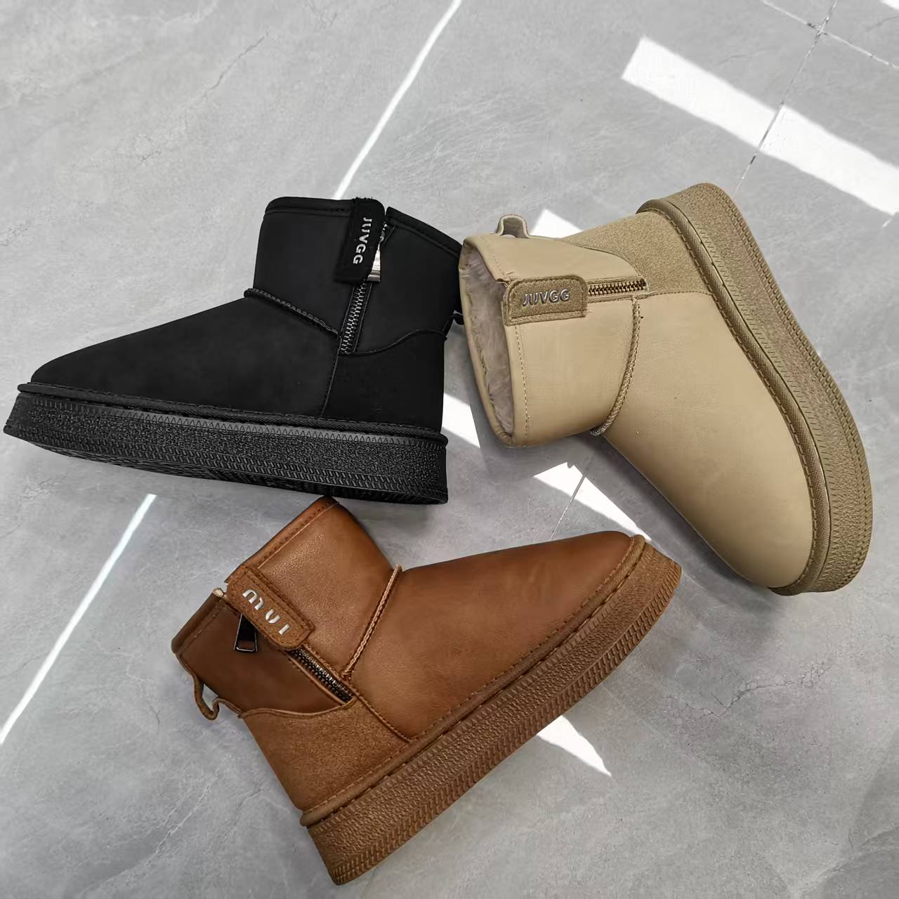 雪地靴女鞋 防滑保暖冬季户外舒适经典防雨棉鞋靴子