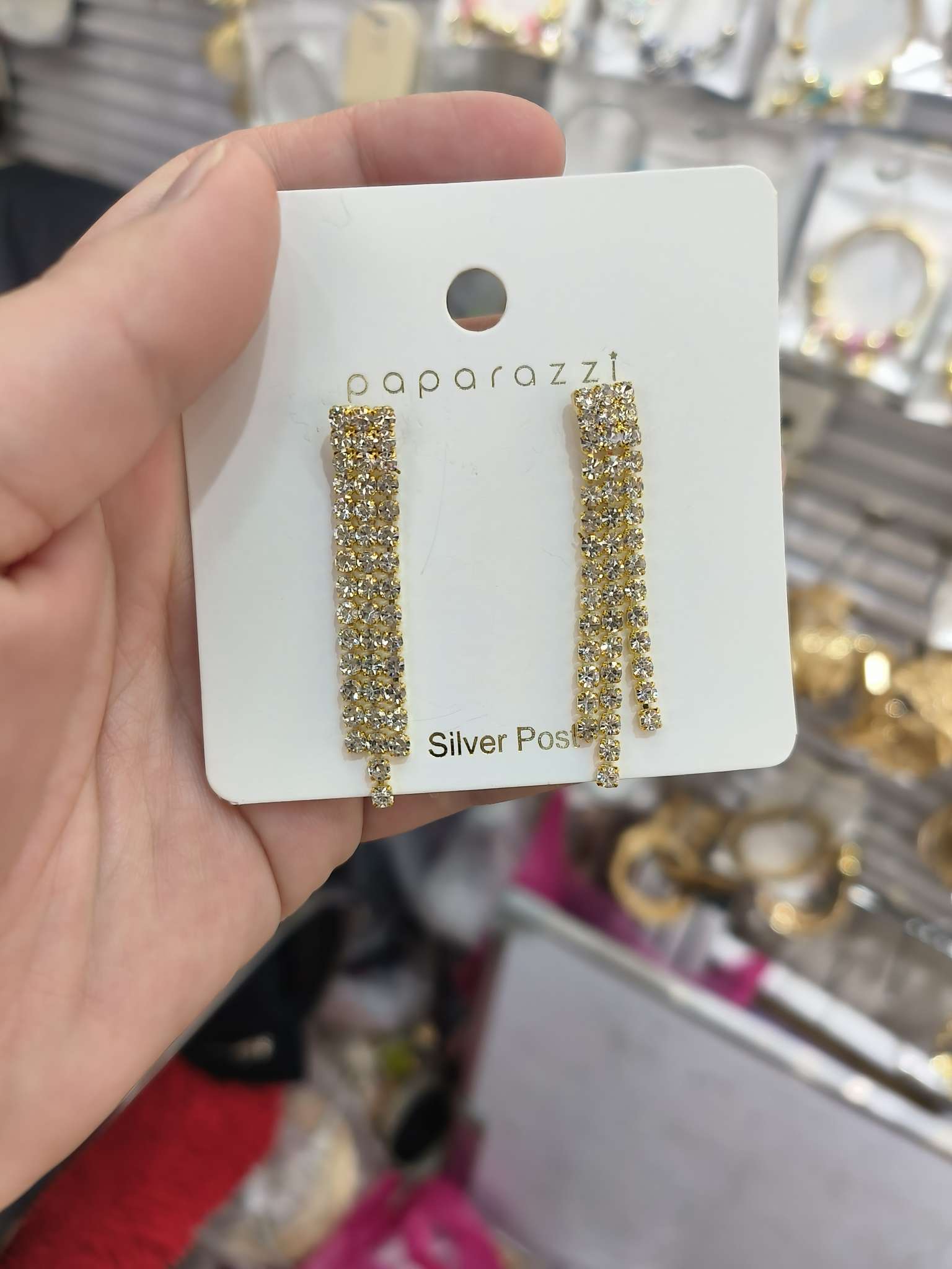 耳环实物图