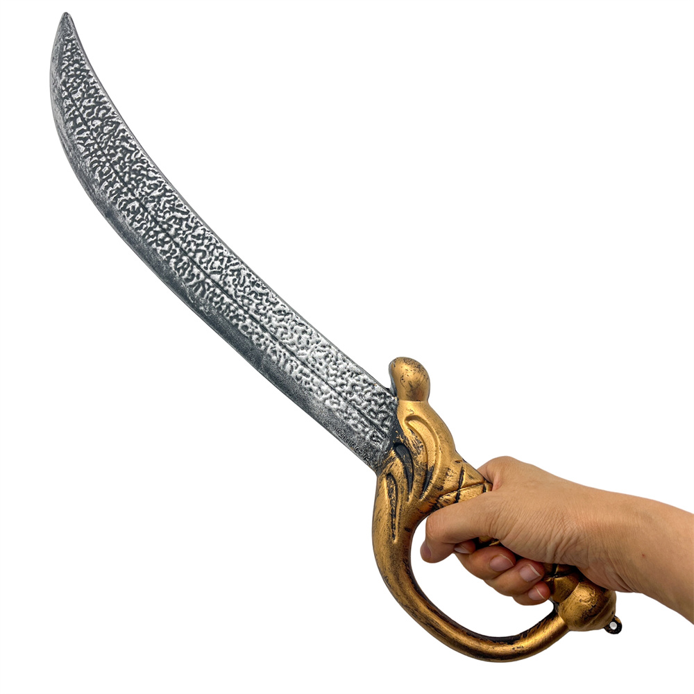 Pirates of the Caribbean knife simulation props, Halloween and April Fool's Day prank props, comic convention cosplay props, performance props details Picture