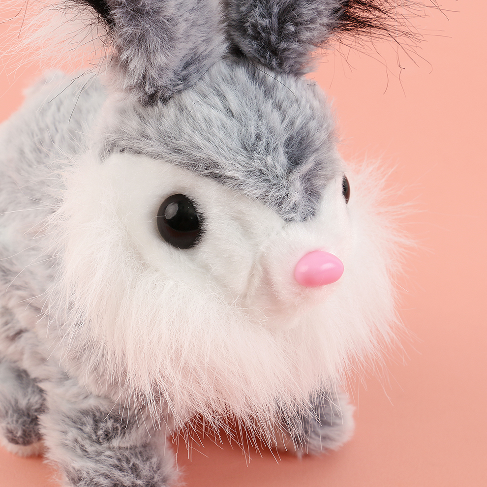 The 2025 new cute plush drawstring tongue-stretching electric little rabbit children's simulation toy can walk, move and cry. Factory direct sale Application Scenario