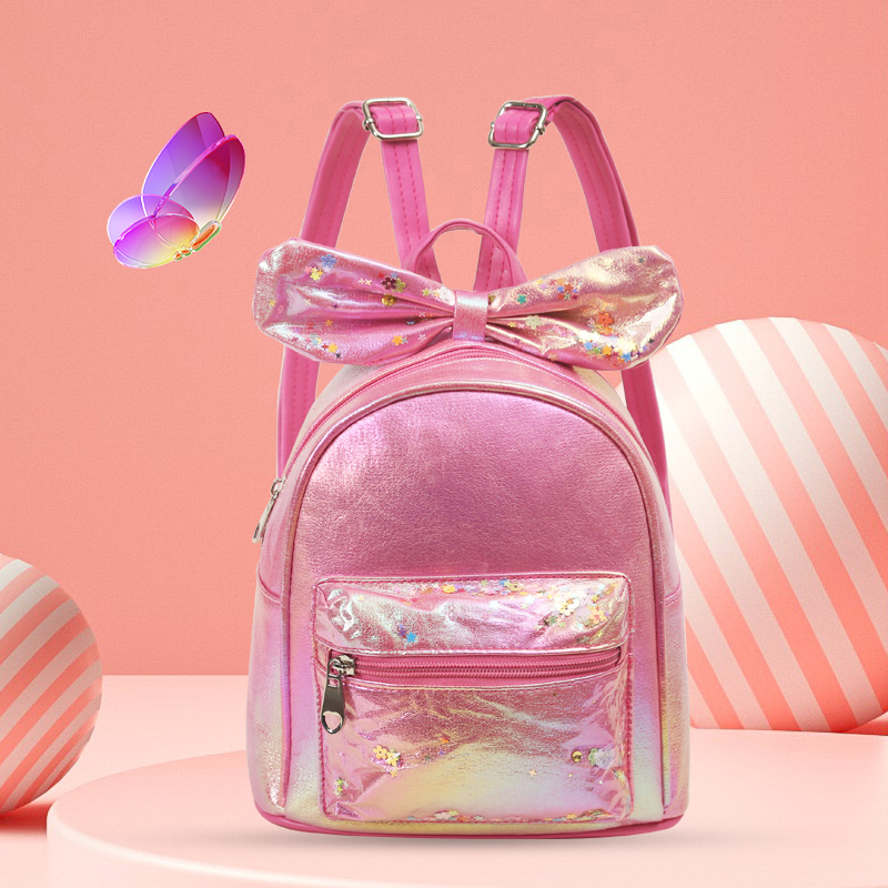 A cute, lightweight, waterproof and large-capacity outdoor kindergarten backpack for girls with a big tail cat