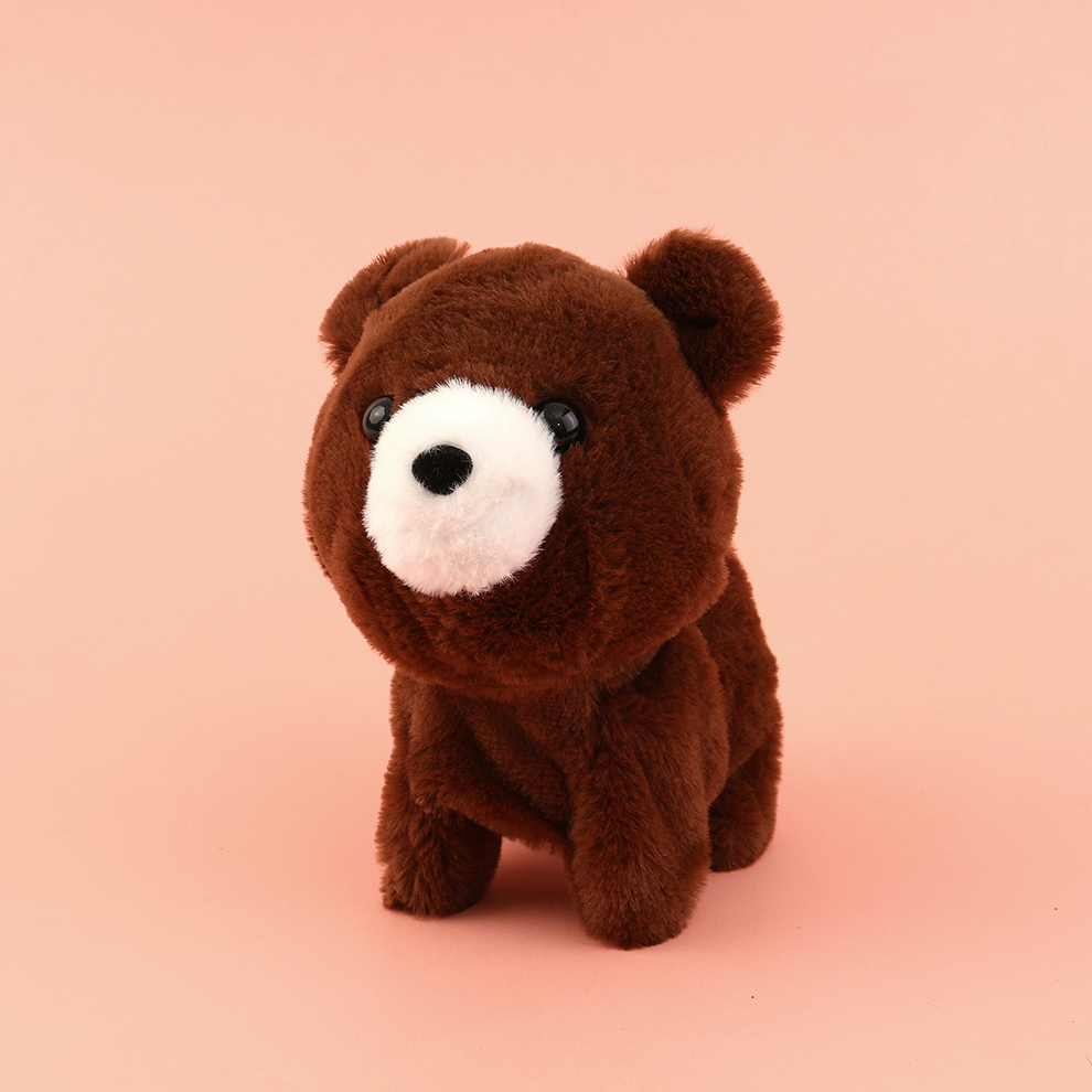 2025 Children's electric Bear Toys that can Talk and Call, simulated bear electronic pet plush toys, direct sales from the manufacturer for children's boys