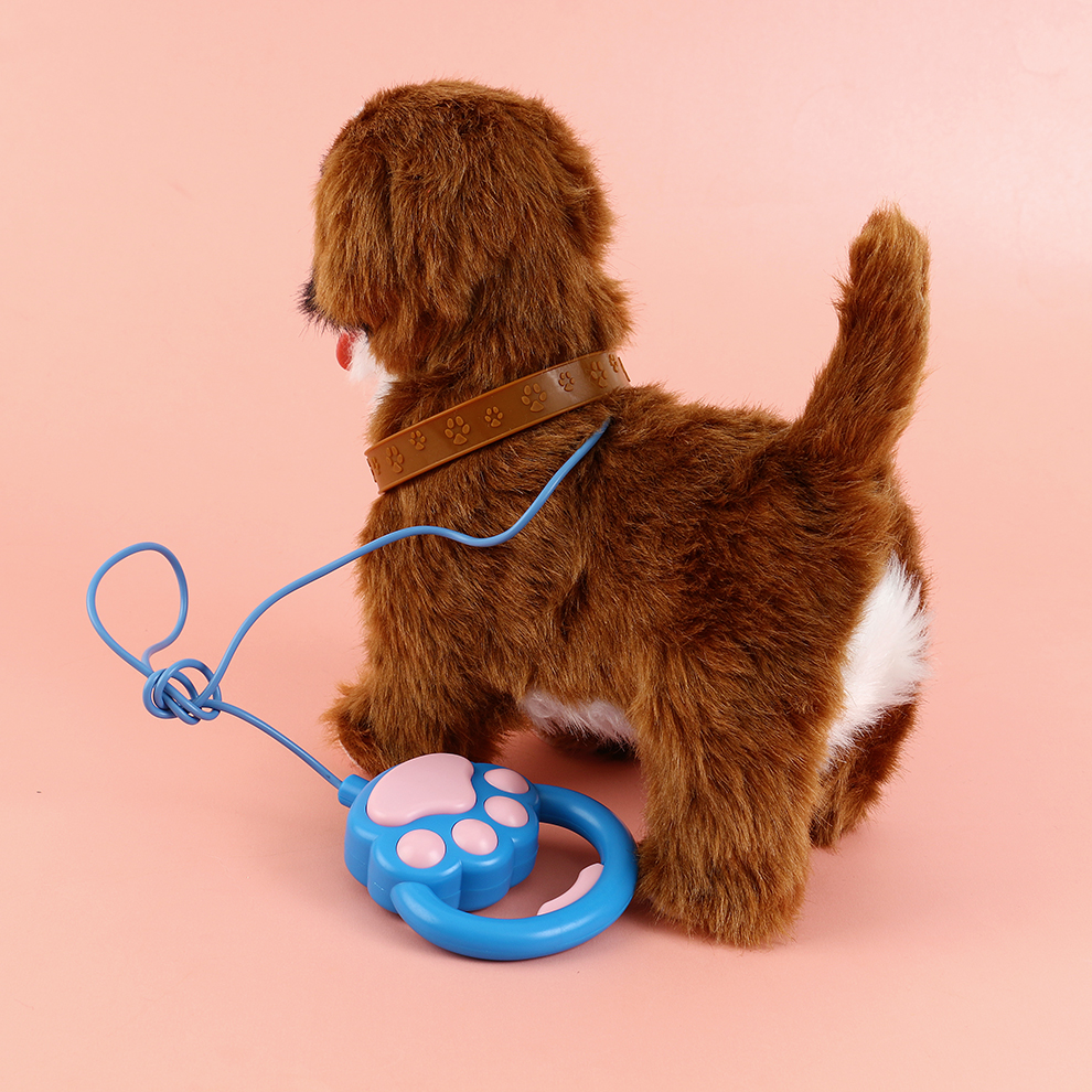 Children's toys, electric simulation dog toys, can talk and bark. Simulation dogs can record. Plush toys for children, boys and girls. Factory direct sales and wholesale. Popular toys Specification image