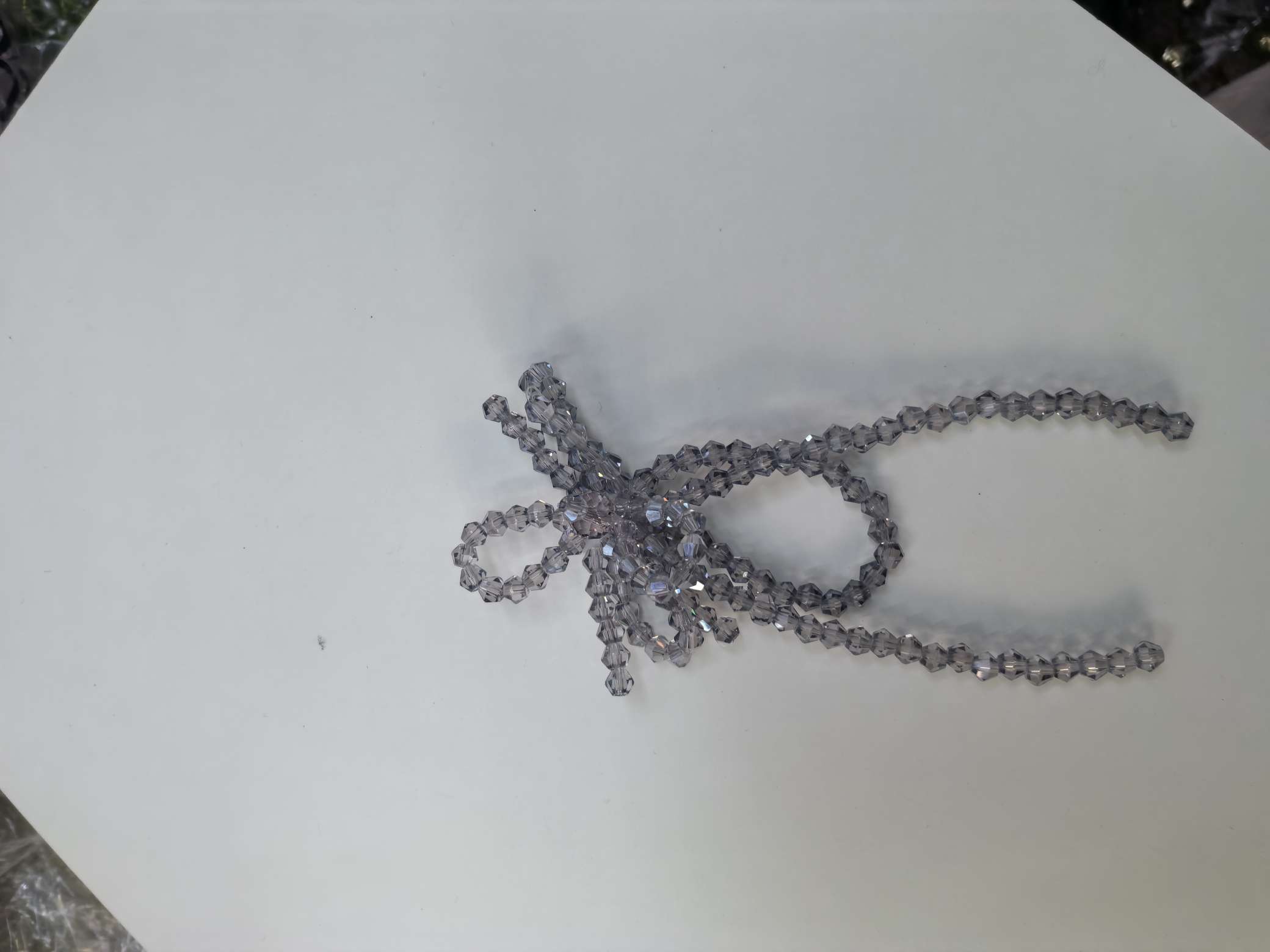 紫色水晶DIY产品超级重工耳换发夹都可DIY 九紫离火时尚潮流个性饰品配件 高品质其他饰品配件 美丽装扮的必备小物细节图