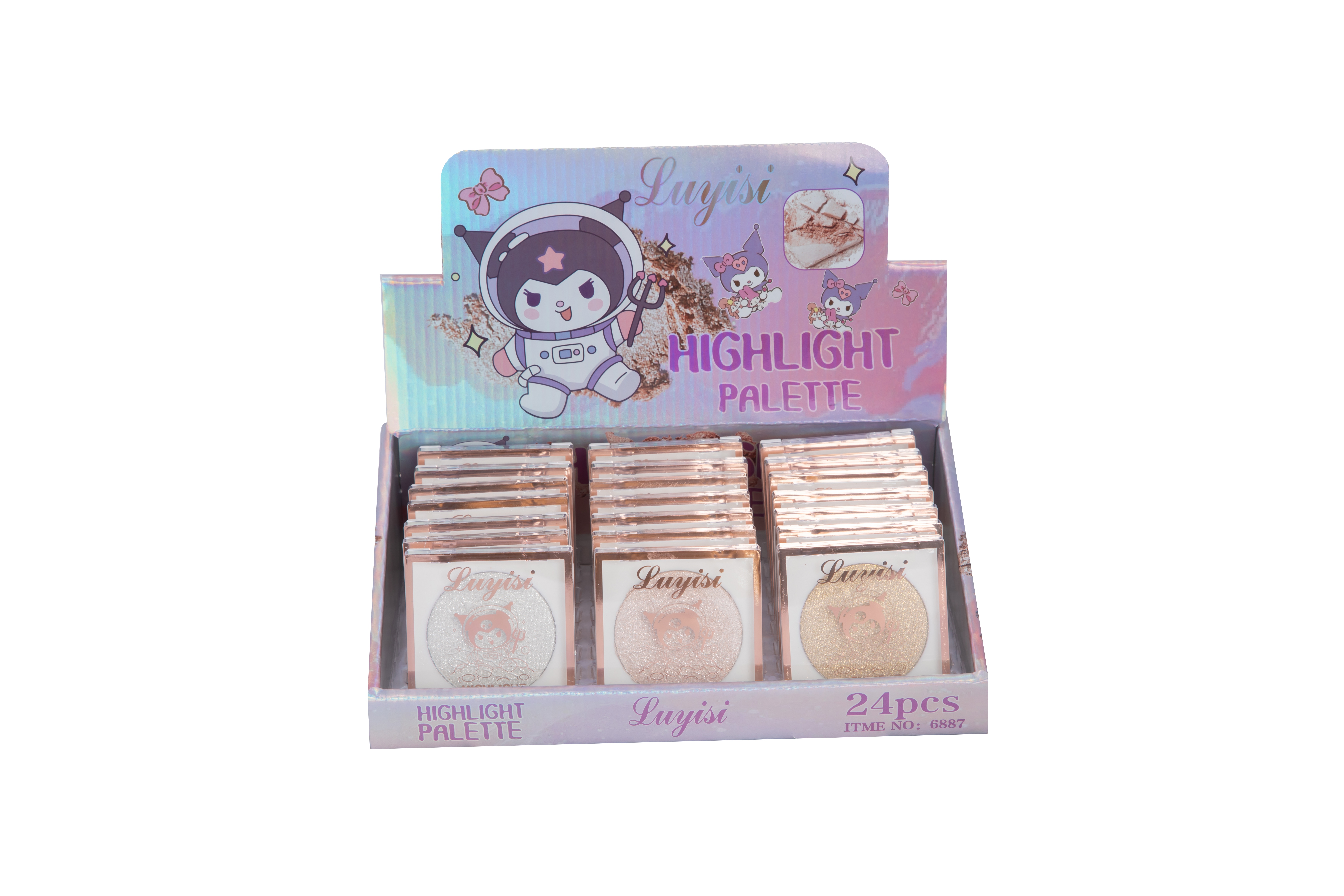 Smart Tilt Eye two-color eyeshadow Glitter Flash Eyeshadow pearl highlight natural fine flash brightening parity full figure