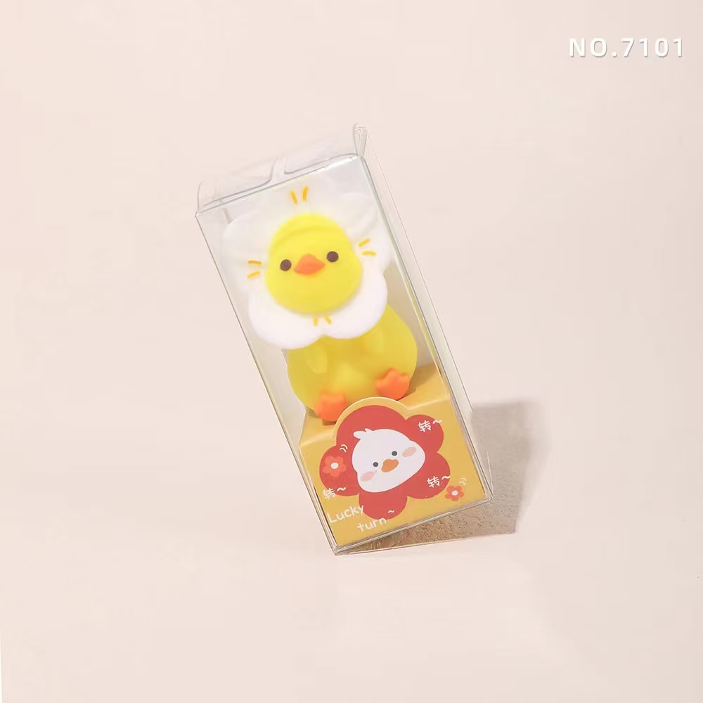 Fandouka Creative Spinning Duck Pencil Sharpener Office Pencil sharpener Cultural and Creative Student Supplies Application Scenario