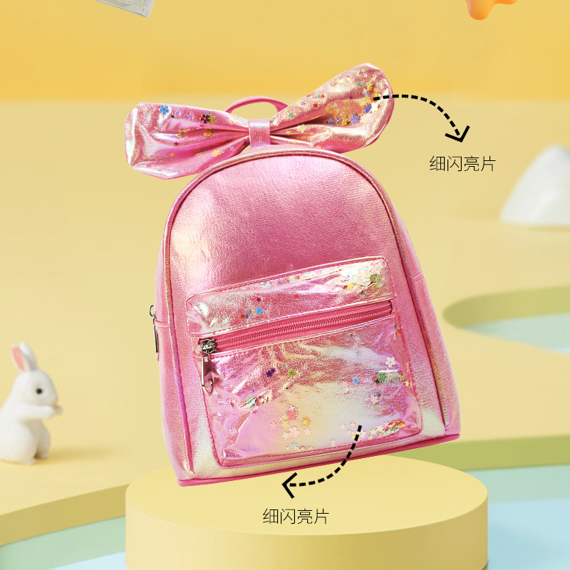 A cute, lightweight, waterproof and large-capacity outdoor kindergarten backpack for girls with a big tail cat Item Picture