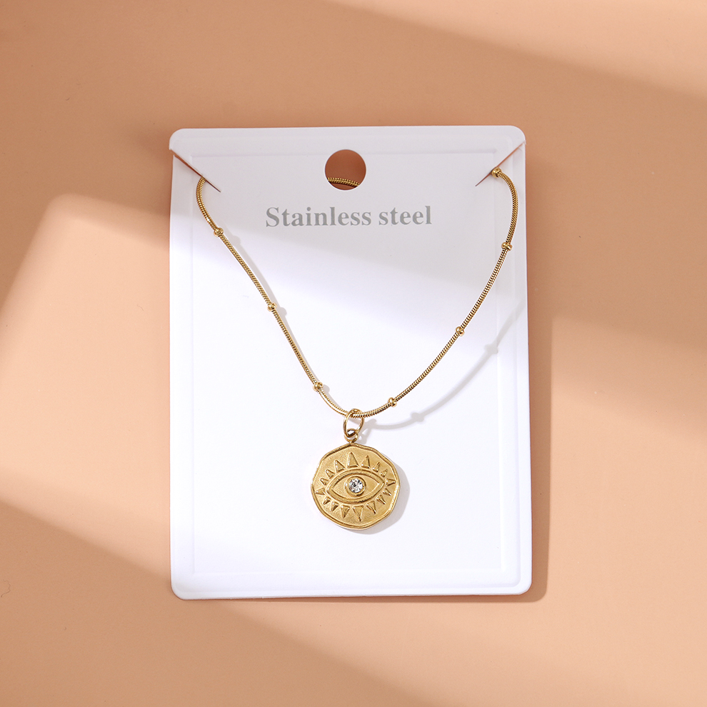 项链/珍珠项链/中东合金吊坠/珍珠/项链女拼接气质白底实物图