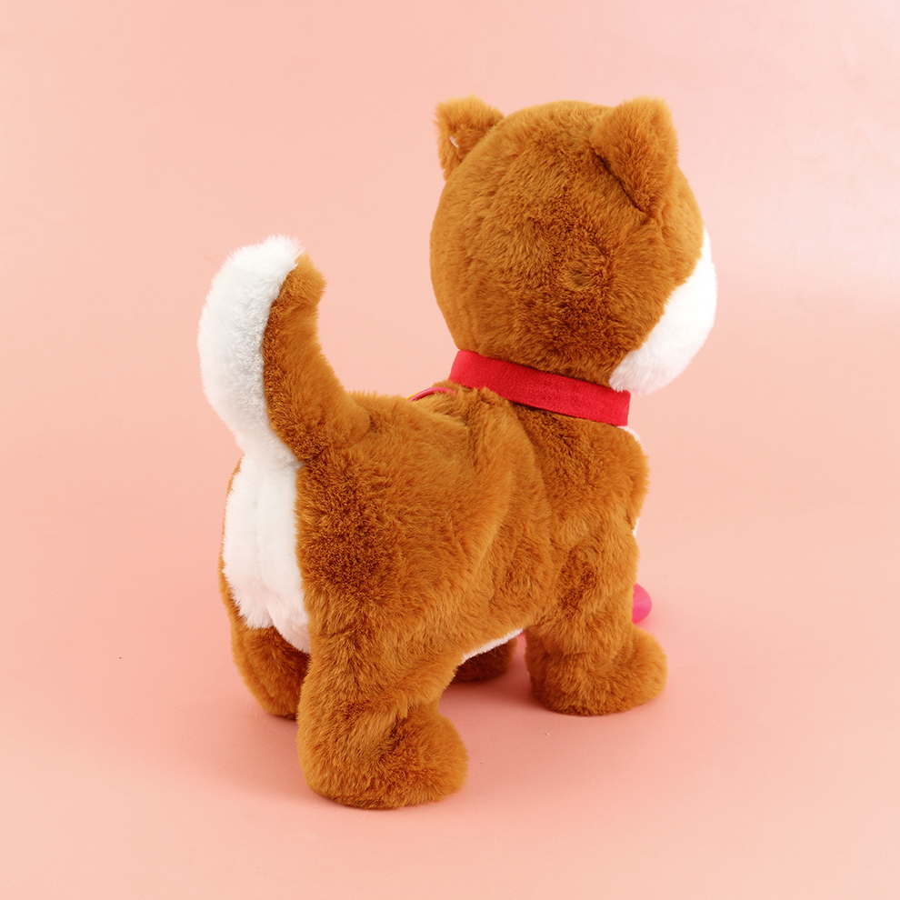 Children's toys, electric Akita dog toys, can talk and bark, simulated dog electronic pets, record-recording plush toys, direct sales and wholesale of children's toys for boys and girls, popular toys Specification image