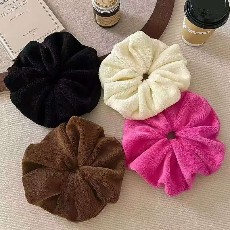 Korean-style trendy large intestine rings and hair tie headwear detail image 2