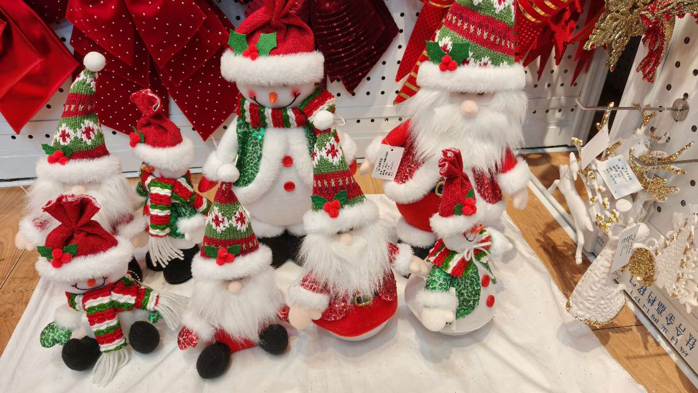 圣诞老公公白底实物图