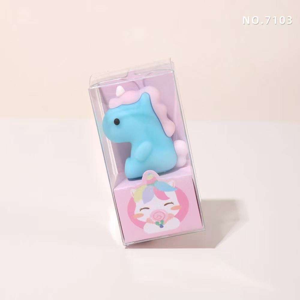 Fandouka Creative Unichorned Pencil Sharpener, Office pencil sharpener, cultural and creative Student supplies Application Scenario