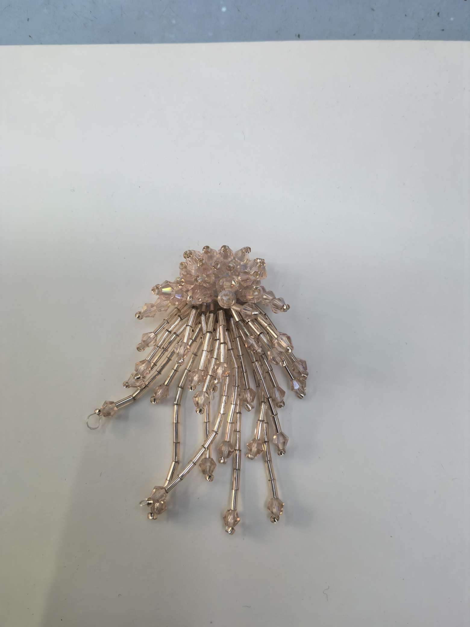 粉紫晶网红款创意DIY手工制作耳坠粉色流星饰品半成品饰品配件 多样式选择 其他饰品配件 手链项链耳环材料包