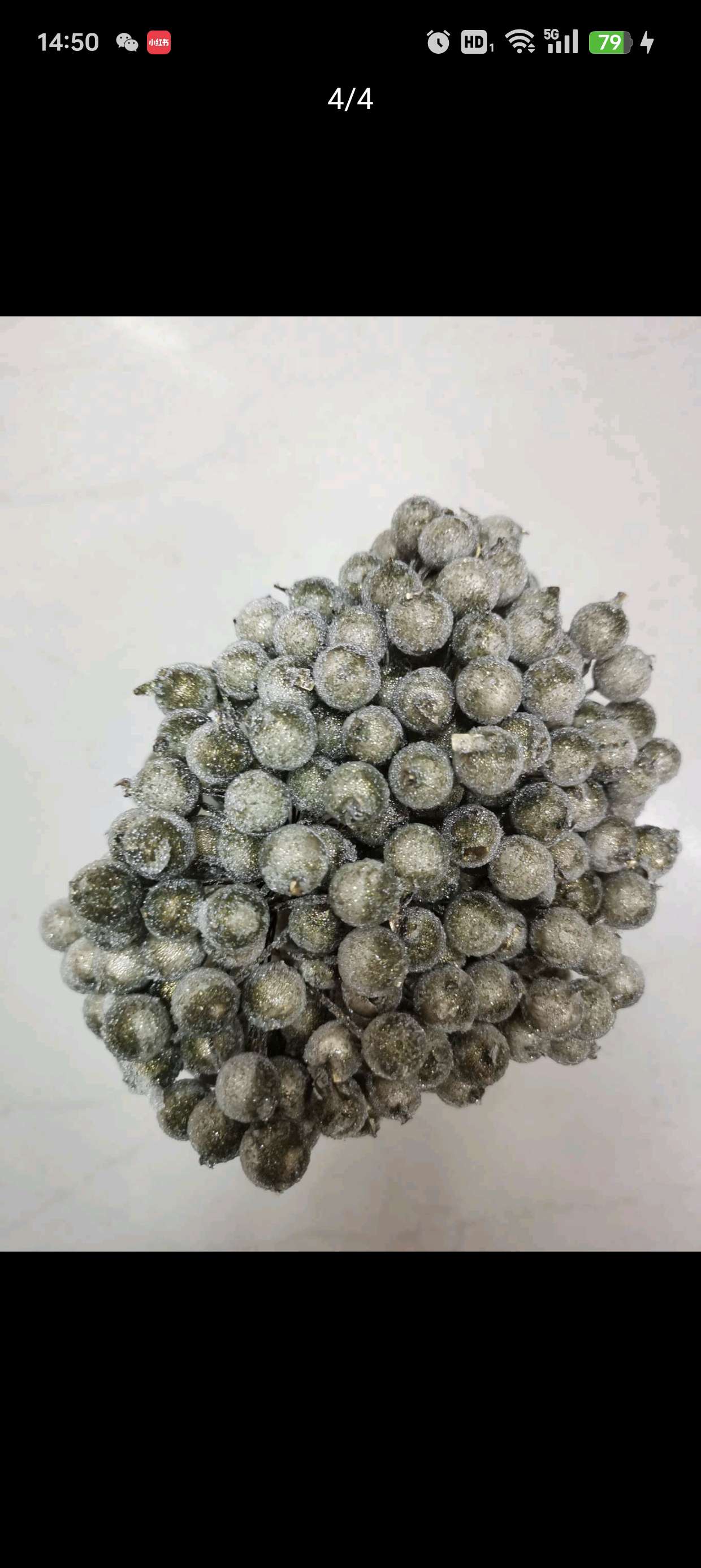 Glass fruit Christmas foam fruit DIY fruit Item Picture