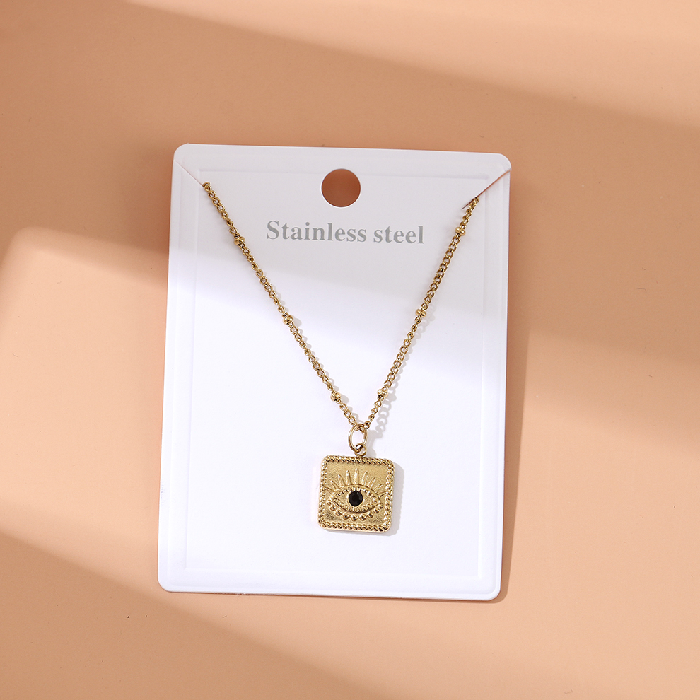 项链/珍珠项链/中东合金吊坠/珍珠/项链女拼接气质白底实物图