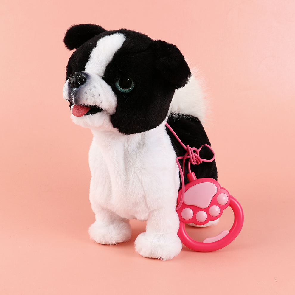 Cross-border toys, electric simulation dog toys, can talk and bark, can record, plush toys for children, boys and girls, factory direct sales and wholesale