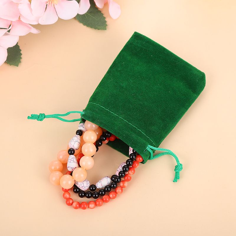 7*9cm宝蓝色绒布袋礼品袋束口袋收口袋详情1